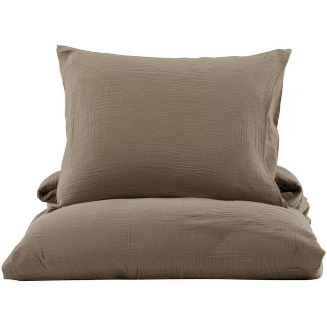 Pussilakanasetti Venture Home Mila ruskea