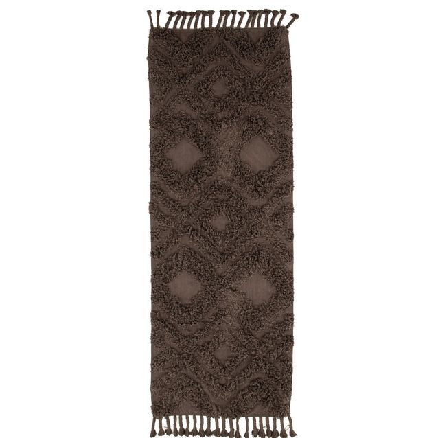 Käytävämatto Venture Home Hilma, 70x200cm, ruskea