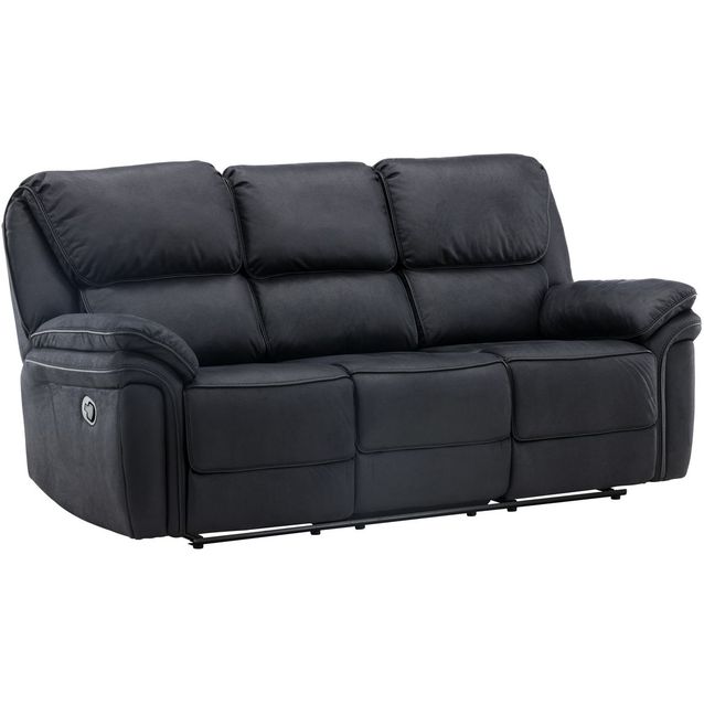 Mekanismisohva Venture Home Saranda, 3-istuttava, musta