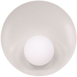 Seinävalaisin Venture Home Le Havre, vaaleanharmaa/valkoinen lasi