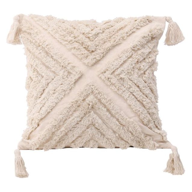 Koristetyynynpäällinen Venture Home Lovis, 45x45cm, valkoinen