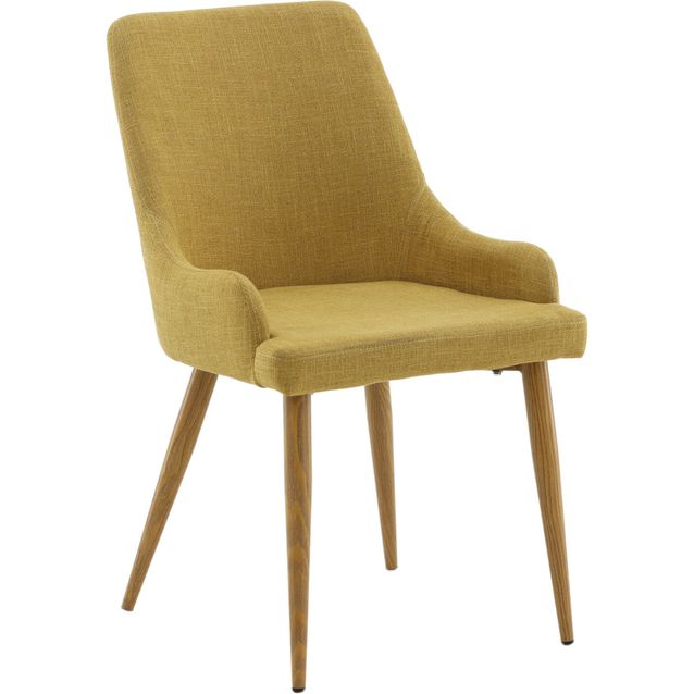 Ruokapöydän tuoli Venture Home Plaza, keltainen