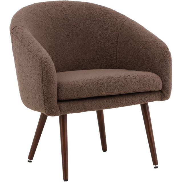 Nojatuoli Venture Home Wanda, teddykangas, ruskea