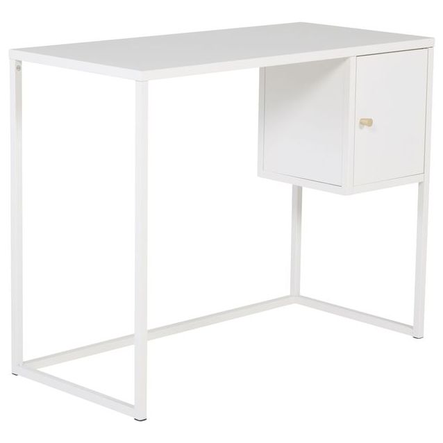 Työpöytä Venture Home Bakal, valkoinen
