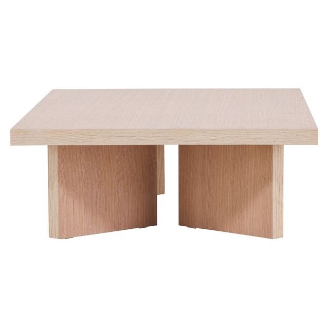 Sohvapöytä Vind Bassholmen, vaaleanruskea