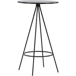 Baaripöytä Venture Home Bistro, ⌀60cm, musta