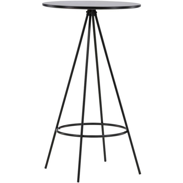 Baaripöytä Venture Home Bistro, ⌀60cm, musta