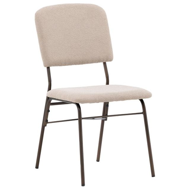 Ruokapöydän tuoli Venture Home Seda beige/ruskea