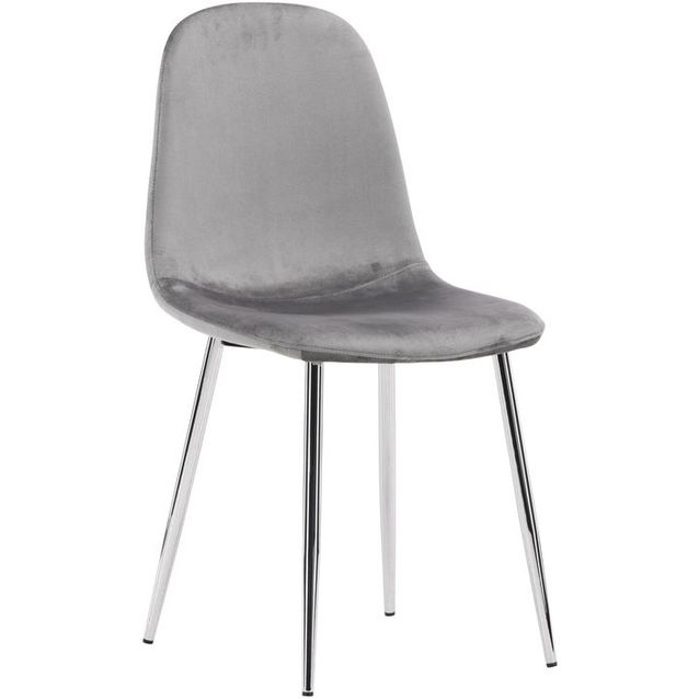 Ruokapöydän tuolit Venture Home Eva, vaaleanharmaa