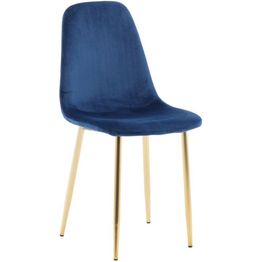 Ruokapöydän tuoli Venture Home Polar, messinkijalat