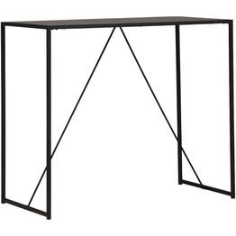 Baaripöytä Venture Home Brea, 60x120cm, musta