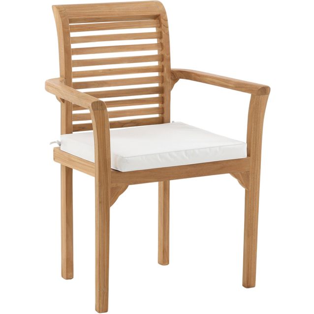 Ruokapöydän tuoli Venture Home Kenya, pinottava, ruskea