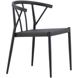 Tuoli Venture Home Stina, pinottava, musta