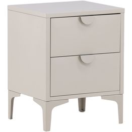 Yöpöytä Venture Home Piring, leveys 45cm, beige