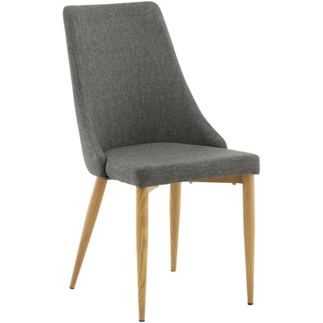 Ruokapöydän tuoli Venture Home Leone, ruskea/harmaa