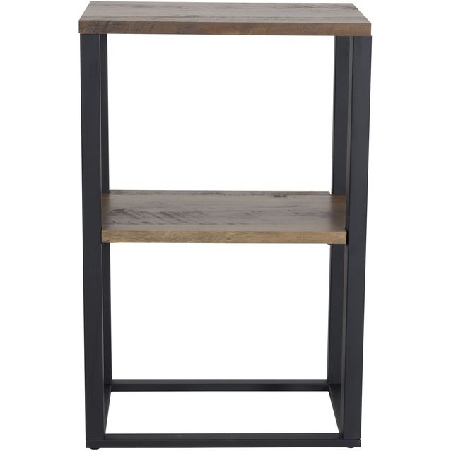 Yöpöytä Venture Home Rise tiikki/musta