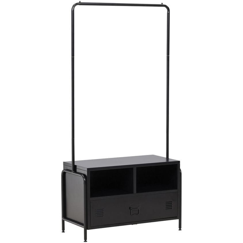 Vaaterekki Venture Home Quito, 100x175cm, musta