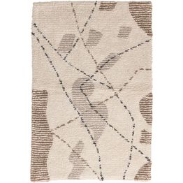 Kylpyhuoneen matto Venture Home Paul, 60x90cm, norsunluu