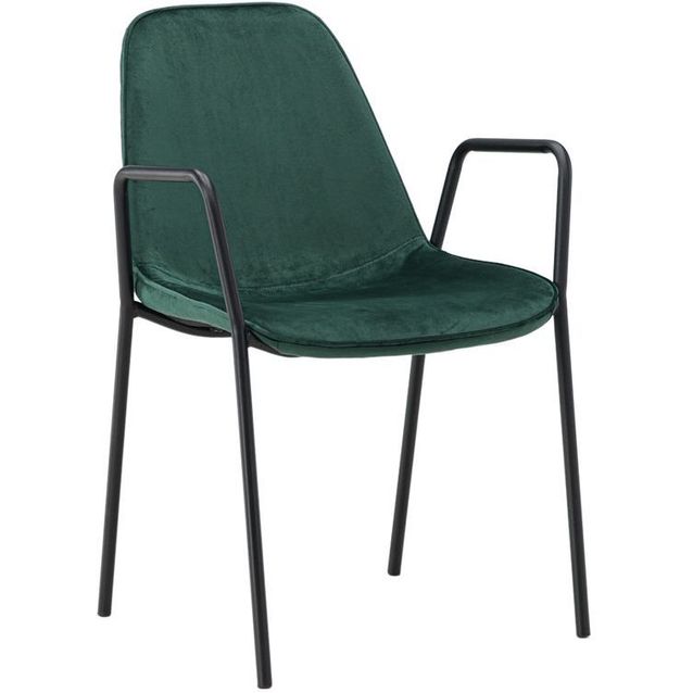 Ruokapöydän tuoli Vind Klädesholmen tummanvihreä
