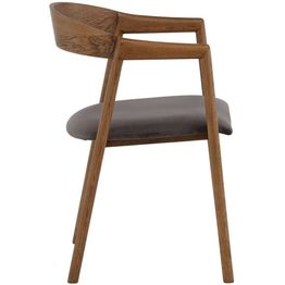 Ruokapöydän tuoli Vind Långön ruskea