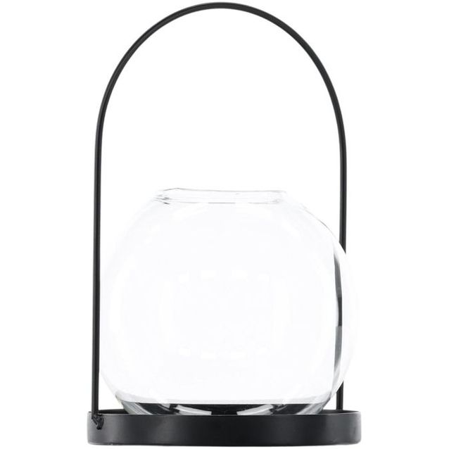 Lyhty Venture Home Flora, ø22cm, musta