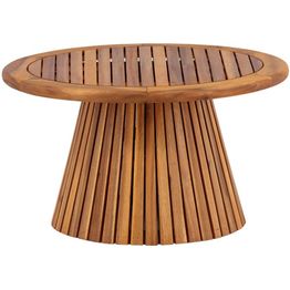 Sohvapöytä Venture Home Lumpur, ø70cm, tiikki