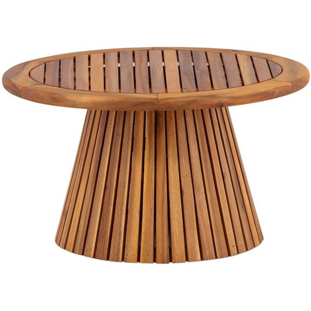 Sohvapöytä Venture Home Lumpur, ø70cm, tiikki