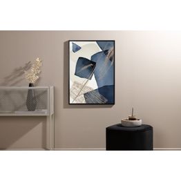 Juliste Venture Home Blue swirl, beige