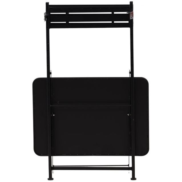 Parvekepöytä Venture Home Borneo, musta