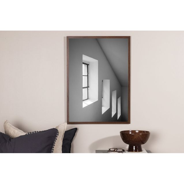 Juliste Venture Home Windows, harmaa