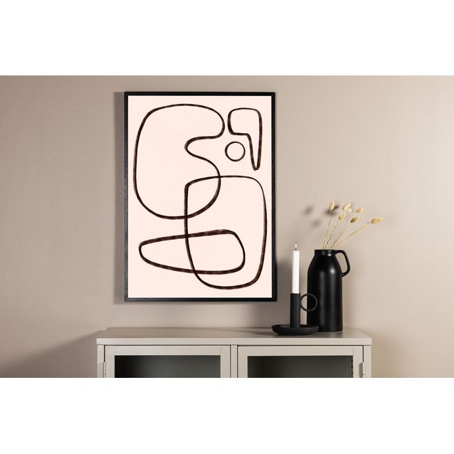 Juliste Venture Home Line art, valkoinen