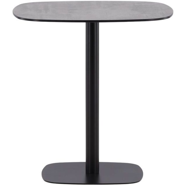 Parvekepöytä Venture Home Milano, ø70cm, musta