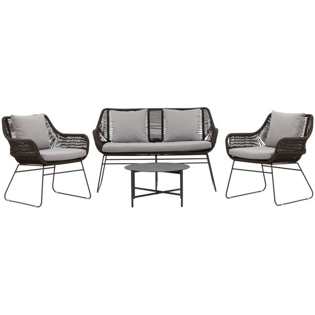 Sohvaryhmä Venture Home Davao ruskea/harmaa