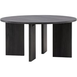 Sohvapöytä Venture Home Askerön ⌀80cm, musta