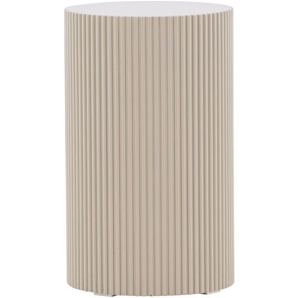 Sivupöytä Venture Home Lenox, ⌀30.5cm, beige