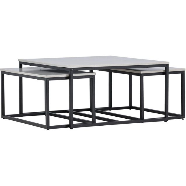 Sohvapöytä Venture Home Solna, 80x80cm, kivikuosi