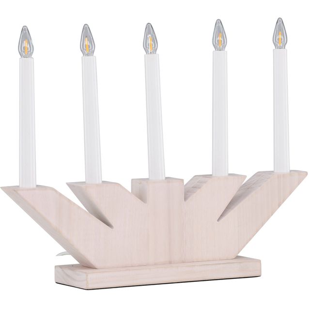 Kynttelikkö Venture Home Verbier, vaalea