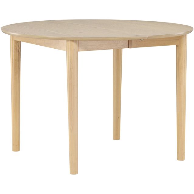 Pyöreä ruokapöytä Venture Home Gilda, Ø110cm, vaalea