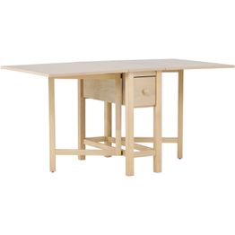 Ruokapöytä Venture Home Edward, 110x80cm, vaalea