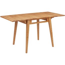Ruokapöytä Venture Home Yakidon 60x60 cm, kumipuu/tammijäljitelmä