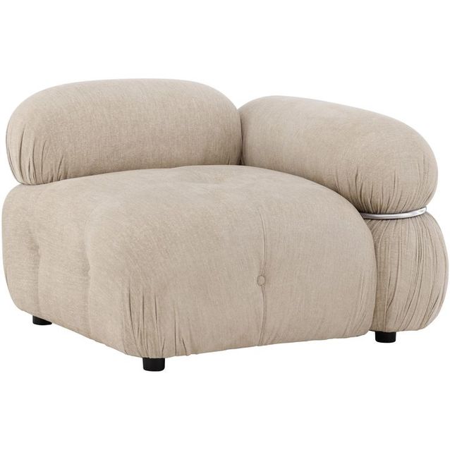 Kulmamoduuli Venture Home Mika-sohvaan, vasen, beige