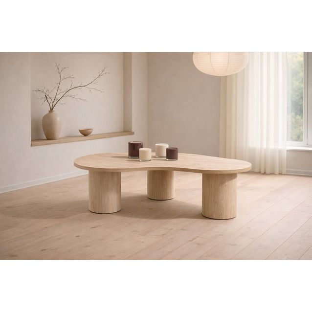 Sohvapöytä Venture Home Megg, 130x78x40 cm ruskea