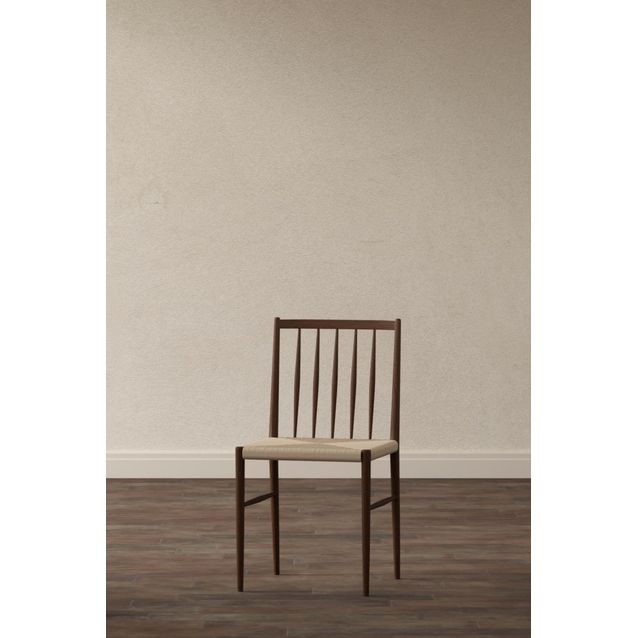 Ruokapöydän tuoli Venture Home Enes, ruskea/beige