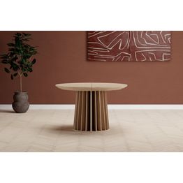 Ruokapöytä Venture Home Dope, Ø120cm ruskea