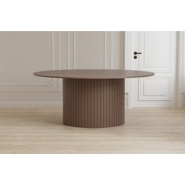 Ruokapöytä Venture Home Härön, Ø180 cm beige