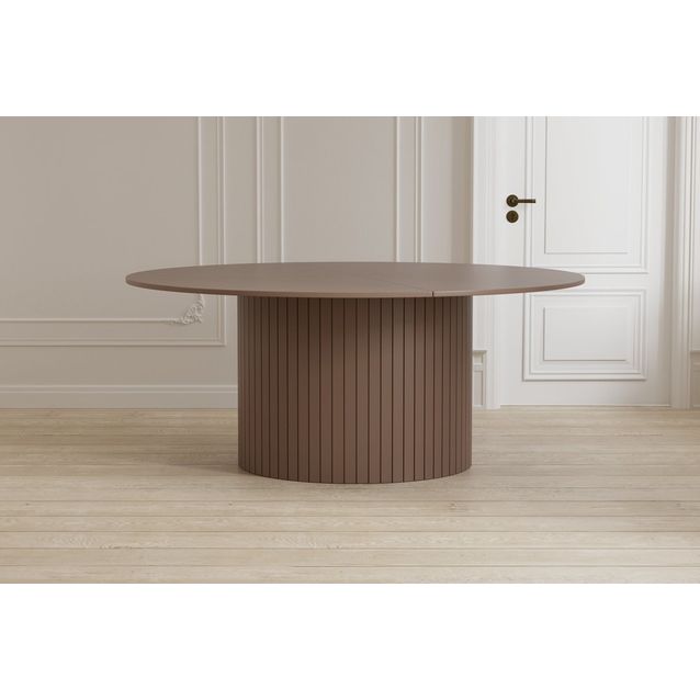 Ruokapöytä Venture Home Härön, Ø180 cm beige