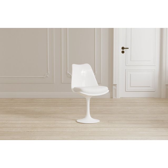 Ruokatuoli Venture Home Hamden, 52x48x82 cm valkoinen