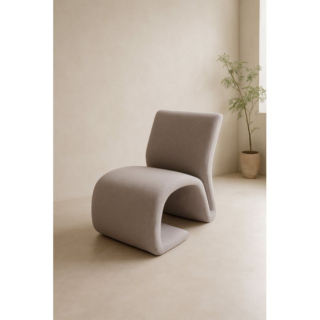 Lepotuoli Venture Home Rulls, ruskea