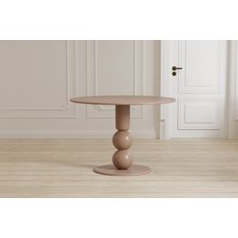 Ruokapöytä Venture Home Boule, Ø110cm beige