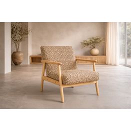 Lepotuoli Venture Home Runbert, 84x77x80 cm ruskea